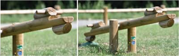 jeux bas - balancoire horizonta