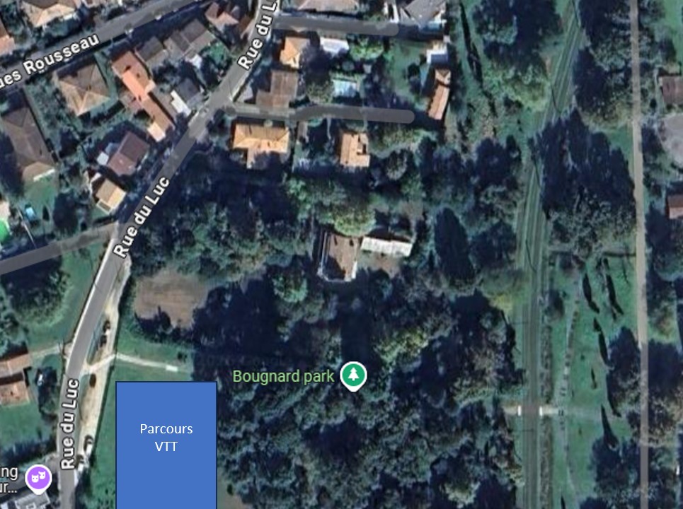 Image média: Création d&#39;un parcours VTT au voisinage de la coulée verte (côté Rue du Luc)