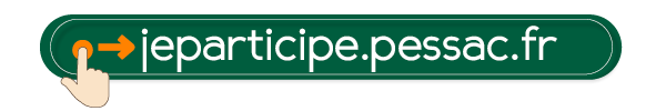 Logo officiel de Je participe Pessac