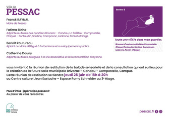 Invitation restitution consultation