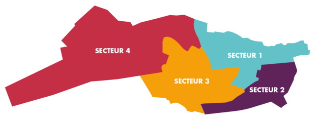 Carte secteur