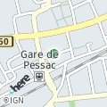 OpenStreetMap - 7 Rue des Poilus, Pessac, France